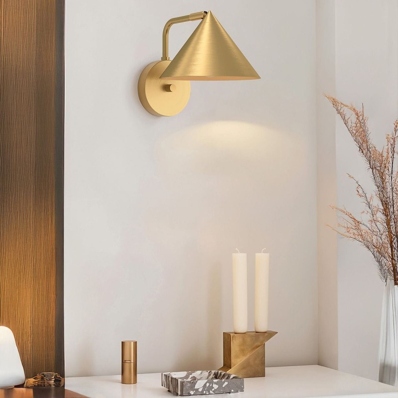 Applique Remyck Doré 60W ELS_ALM-REMYCK-1WB-GD ALM-REMYCK-1WB-GD Applique Remyck Doré 60W ELSTEAD LIGHTING ALM-REMYCK-1WB-GD