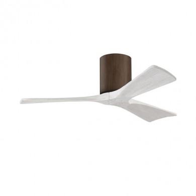 Ventilateur de Plafond Irene-3H 106cm Noyer Blanc ATLAS FAN IR3H-WN-MWH-42