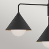 Suspension Remyck Noir 3x60W ELSTEAD LIGHTING ALM-REMYCK3-BK