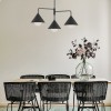 Suspension Remyck Noir 3x60W ELSTEAD LIGHTING ALM-REMYCK3-BK