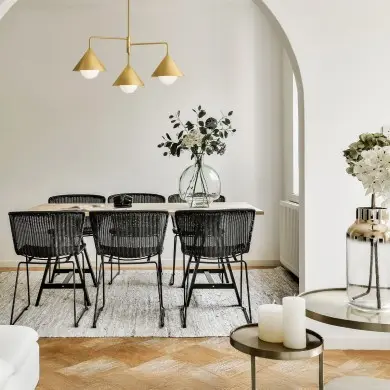 Suspension Remyck Doré 3x60W ELSTEAD LIGHTING ALM-REMYCK3-GD