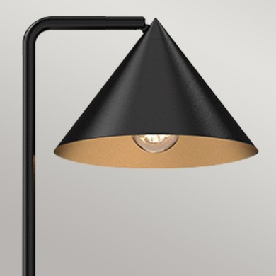 Lampadaire Remyck Noir 60W ELSTEAD LIGHTING ALM-REMYCK-FL-BK
