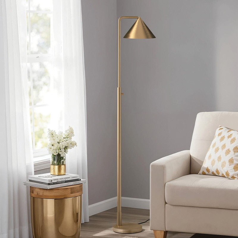 Lampadaire Remyck Doré 60W ELS_ALM-REMYCK-FL-GD ALM-REMYCK-FL-GD Lampadaire Remyck Doré 60W ELSTEAD LIGHTING ALM-REMYCK-FL-GD