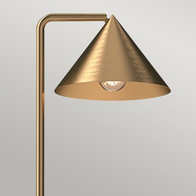 Lampadaire Remyck Doré 60W ELSTEAD LIGHTING ALM-REMYCK-FL-GD
