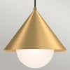 Suspension Remyck Doré 60W ELSTEAD LIGHTING ALM-REMYCK-P-GD