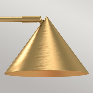 Lampe Remyck Doré et transparent 60W ELSTEAD LIGHTING ALM-REMYCK-TL-GD