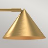 Lampe Remyck Doré et transparent 60W ELSTEAD LIGHTING ALM-REMYCK-TL-GD