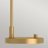 Lampe Remyck Doré et transparent 60W ELSTEAD LIGHTING ALM-REMYCK-TL-GD