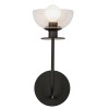 Applique Sylvia Noir 40W ELSTEAD LIGHTING ALM-SYLVIA-1WB-BK-CL