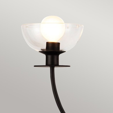 Lustre Sylvia Noir 4x40W ELSTEAD LIGHTING ALM-SYLVIA4-BK-CL