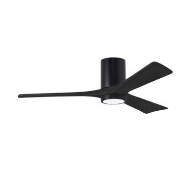 Ventilateur Destratificateur avec lumière Irene 132cm Noir ATLAS FAN IR3HLK-BK-BK-52