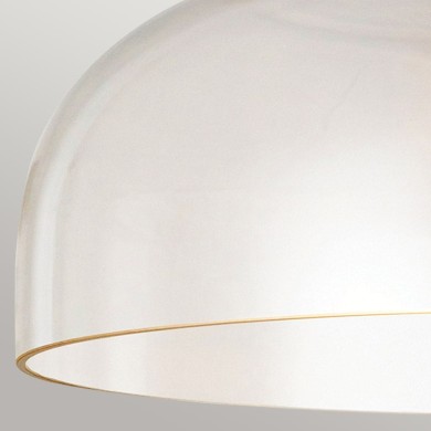 Plafonnier Sylvia Doré et transparent 60W ELSTEAD LIGHTING ALM-SYLVIA-SF-BG-CL