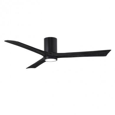 Ventilateur Plafond avec lampe Irene 152cm Noir ATLAS FAN IR3HLK-BK-BK-60