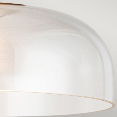 Plafonnier Sylvia Noir 60W ELSTEAD LIGHTING ALM-SYLVIA-SF-BK-CL