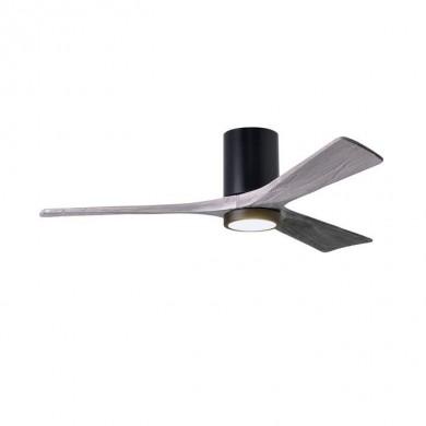 Ventilateur Plafond Irene-3HLK 132cm Noir Bois vieilli ATLAS FAN IR3HLK-BK-BW-52