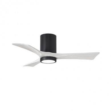 Ventilateur Plafond avec lumiere Irene 106cm Noir Blanc ATLAS FAN IR3HLK-BK-MWH-42