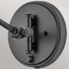 Applique Arti Noir et rotin 60W ELSTEAD LIGHTING HK-ARTI-1W-BK-BR