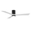 Ventilateur Plafonnier avec lampe Irene 152cm Noir Blanc ATLAS FAN IR3HLK-BK-MWH-60