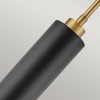 Suspension Cedric Noir et opale 2x60W ELSTEAD LIGHTING HK-CEDRIC-P-M-BK