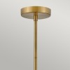 Suspension Cedric Noir et opale 2x60W ELSTEAD LIGHTING HK-CEDRIC-P-M-BK