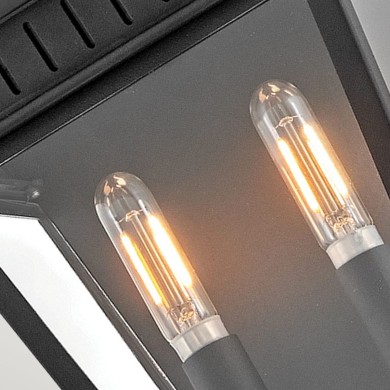 Applique Chapel Hill Noir 2x40W ELSTEAD LIGHTING HK-CHAPEL-HILL7-MB
