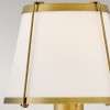Applique Clarke laiton, acier ivoire et marron 40W ELSTEAD LIGHTING HK-CLARKE1-DBR-OW
