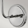 Applique Clarke Nickel et blanc 40W ELSTEAD LIGHTING HK-CLARKE1-PN-WH