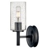 Applique Collier Noir et transparent 60W ELSTEAD LIGHTING HK-COLLIER1-BX