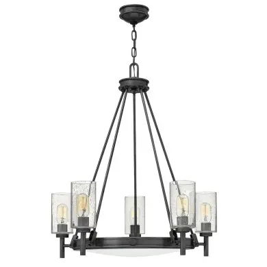 Lustre Collier Noir 5x40W ELSTEAD LIGHTING HK-COLLIER5-BX