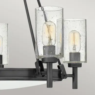 Lustre Collier Noir 5x40W ELSTEAD LIGHTING HK-COLLIER5-BX