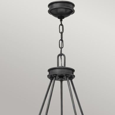 Lustre Collier Noir 5x40W ELSTEAD LIGHTING HK-COLLIER5-BX