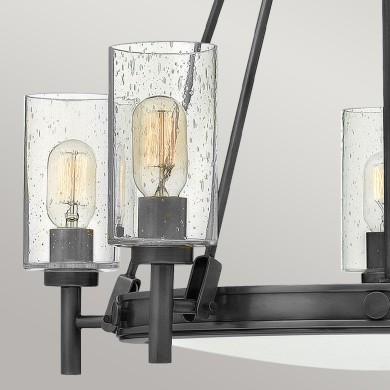 Lustre Collier Noir 5x40W ELSTEAD LIGHTING HK-COLLIER5-BX