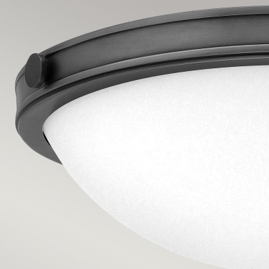 Plafonnier Collier Noir et blanc 2x40W ELS_HK-COLLIER-F-S-BX HK-COLLIER-F-S-BX Plafonnier Collier Noir et blanc 2x40W ELSTEAD LIGHTING HK-COLLIER-F-S-BX