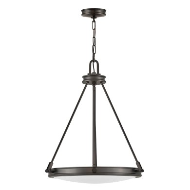 Suspension Collier Noir et blanc 4x40W ELSTEAD LIGHTING HK-COLLIER-P-BX