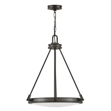Suspension Collier Noir et blanc 4x40W ELSTEAD LIGHTING HK-COLLIER-P-BX