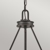 Suspension Collier Noir et blanc 4x40W ELSTEAD LIGHTING HK-COLLIER-P-BX