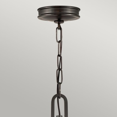 Suspension Collier Noir et blanc 4x40W ELSTEAD LIGHTING HK-COLLIER-P-BX