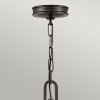 Suspension Collier Noir et blanc 4x40W ELSTEAD LIGHTING HK-COLLIER-P-BX