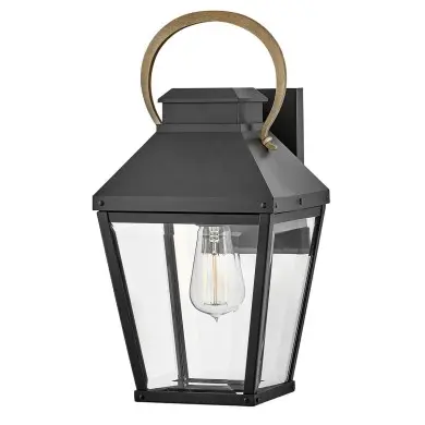 Applique Dawson Noir, bronze et transparent 60W ELSTEAD LIGHTING HK-DAWSON-M