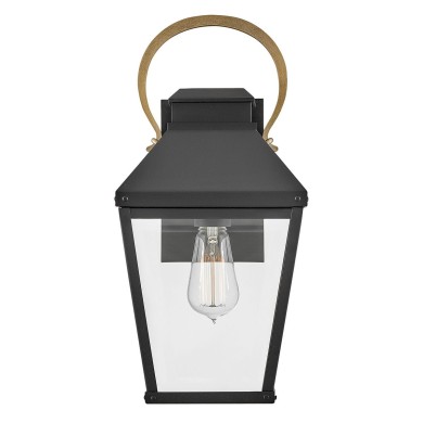 Applique Dawson Noir, bronze et transparent 60W ELSTEAD LIGHTING HK-DAWSON-M