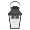 Applique Dawson Noir, bronze et transparent 60W ELSTEAD LIGHTING HK-DAWSON-M