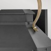 Applique Dawson Noir, bronze et transparent 60W ELSTEAD LIGHTING HK-DAWSON-M