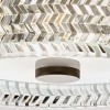Plafonnier Elle Noir et transparent 2x60W ELSTEAD LIGHTING HK-ELLE-F-S-BK