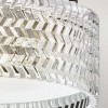 Plafonnier Elle Noir et transparent 2x60W ELSTEAD LIGHTING HK-ELLE-F-S-BK