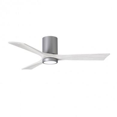 Ventilateur Plafond avec Lumière Irene 132cm Chromé Blanc ATLAS FAN IR3HLK-BN-MWH-52