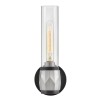 Applique Ellison Noir, nickel et transparent 40W ELSTEAD LIGHTING HK-ELLISON1-BK-BN
