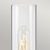 Applique Ellison Noir, nickel et transparent 40W ELSTEAD LIGHTING HK-ELLISON1-BK-BN