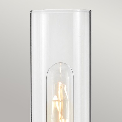 Applique Ellison Noir, laiton et transparent 40W ELSTEAD LIGHTING HK-ELLISON1-BK-HB