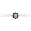 Applique Ellison Noir, nickel et transparent 2x40W ELSTEAD LIGHTING HK-ELLISON2-BK-BN