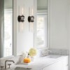 Applique Ellison Noir, nickel et transparent 2x40W ELSTEAD LIGHTING HK-ELLISON2-BK-BN